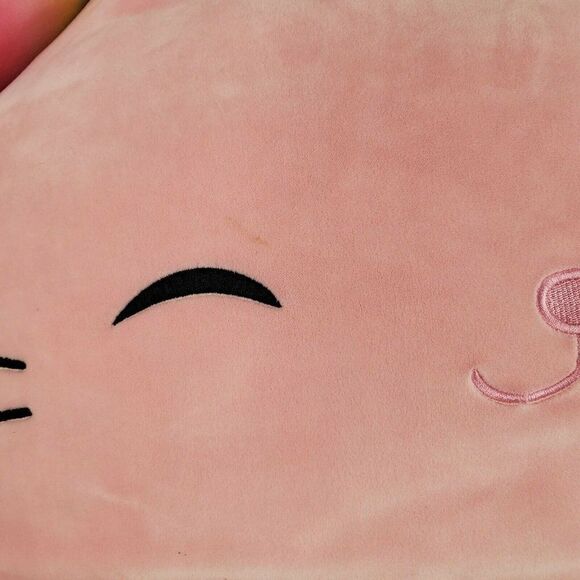 Official Kellytoy Squishmallows 24 Sabrina The Caticorn Squishmallow 24” XL Pink Cat Unicorn Rainbow Hearts